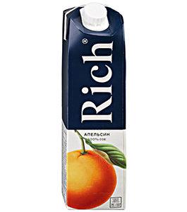 RICH апельсин сок